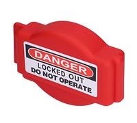 HUSHUI Valve Lock Adjustable Lockout Device for Secure Protection in Industrial Settings - Made of Durable ABS for Hand Wheels 25mm to 165mm