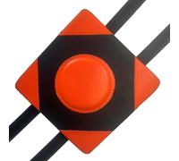 HUSHUI Wall Boxing Pad Adjustable Height Thickened - Durable Punching Pad for Home Training - PVC Material - 1 Unit (Orange)