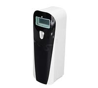 HUSHUI Wall Mounted Automatic Dispenser Adjustable Timer Black Air Freshener for Hotels Restaurants and Homes