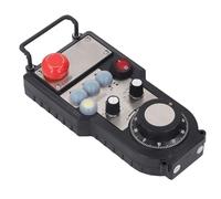 HUSHUI Wireless CNC Handwheel with Emergency Stop Ergonomic Design Supports 7 Axes for CNC Machine Tools ABS Alloy 2 Units