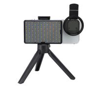 HUSHUI Wireless LED Cell Phone Fill Light, Rechargeable Photography Light, Portable Live Streaming Light with CPL Lens Holder