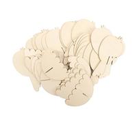 HUSHUI Wood Bird Cutouts Unfinished Decorative Craft Slices for DIY Projects Home Decor 20pcs Poplar Board