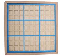 HUSHUI Wooden Chess Game Logic Training Board for Children Intelligence Development Made of Eco-Friendly Beech Wood 8.8 X X 1.3in