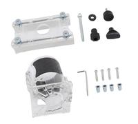 HUSHUI Woodworking Router Base Transparent 65mm ID Router Slotting Bracket for Woodworking Projects