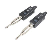 HUSHUI XLR Wireless Microphone System Easy to Use Stable Transmission for Events Venues 1 Transmitter 1 Receiver