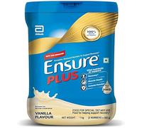 Hushveda - Herbalizing the Future Ensure Plus Powder - 1 Kg Vanilla, Blue Refill Pack