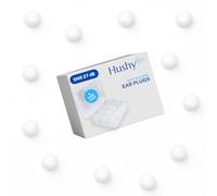 Hushy Silicone EarPlugs for Sleeping, 6 Pairs|Ultra Soft 27dB Noise Cancelling Ear Plugs for Sleeping, Snoring & Travel|Universal Size Silicone EarPlugs|Waterproof, Reusable, and Festival Essentials