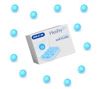 Hushy Silicone EarPlugs for Sleeping, 6 Pairs|Ultra Soft 27dB Noise Cancelling Ear Plugs for Sleeping, Snoring & Travel|Universal Size Silicone EarPlugs|Waterproof, Reusable, and Festival Essentials