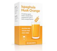 Husk Ispaghula Orange Drink Sachets Contains Natural Fibre Pack of 30