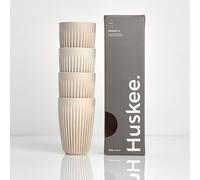 HuskeeCup (4 Pack) (Natural, 12oz)