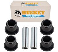 Huskey EZGO RXV Golf Cart Front A-arm Bushing Kit with 4X Long-Lasting Urethane Rubber Bushings & 2X Sleeves. Replaces OEM Part No # 602085, 601340 (SPN-0039)…