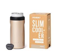 Huski Slim Can Cooler | NEW | Fits 250ml Premix/RTD, Energy & Soft Drink Cans | Triple Insulated | Detachable 2-in-1 Can Tab Slider | Keeps Cans up to 5X Colder | Great Gift (Champagne)