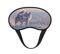 Huskies Running Ultimate Eye Mask for Sleeping, Soft and Comfortable Eye Mask, Relaxing Zero Pressure Night Blindfold.
