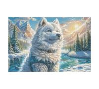 Husky 1000 Piece Jigsaw Puzzle for Adults Splendid Celestial Critters Book Club Activity Social Fun Vibrant Colours for Book Lovers 1000 PCS