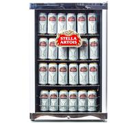 Husky 122 Litre Stella Drink Fridge - White HU218 [EEK: F]