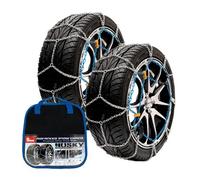 Husky Advanced Snow Chains Alloy Steel 9mm Car Wheel Tyre Size 15" 155/70 R15