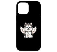 Husky Angel Husky with Wings Dog Wolfhound Design Case for iPhone 12 Pro Max
