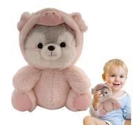 Husky Animal - Cute Creative Pet Transformed Koala Pig Fox Dinosaur Plush, Koala Pig Fox Dinosaur Husky Dolls, Soothing Sleeping, Stuffed Dog Plush