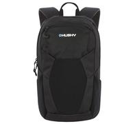 Husky City Backpack 20 L - Practical Recycled Polyester Daypack with Laptop Compartment & Chest Strap - Lightweight Daypack for Office, University & Travel - Nery, black, 20L, Casual