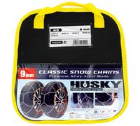 Husky Classic Snow Chains Alloy Steel 9mm to fit Car Wheel Tyres Size 155/65 R15