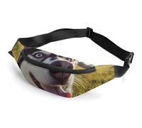 Husky Dog Belt Bag for Women Men Crossbody Fanny Pack Fashion Waist Packs with Adjustable Strap