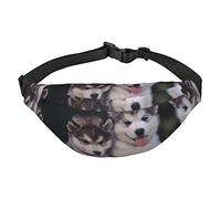 Husky Dog Fanny Pack for Women Men Waist Bag Adjustable Belt Casual Chest Bag Bum Bags for Travel Hiking Waist Packs