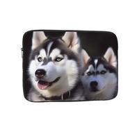 Husky Dog Laptop Sleeve for Women Men, 10 Inch Waterproof Laptop Bag Lightweight Notebook Computer Cover Bag