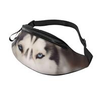 Husky Dog Printed Personalized Waist Bag, Lightweight and Versatile Crossbody Bag for Everyday and Outdoor Adventures