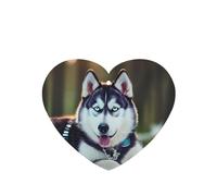 Husky Dog Printing 10 Pcs Air Freshener Cards,Car Scented Hanging Sheets Air Freshener Set For Car Decoration