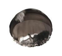 Husky Dog,Shower Cap Nightcap Double Layer Waterproof Elastic Bath Cap Reusable Hair Cap