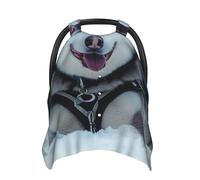 Husky Dog Snow Baby Car Seat Cover Soft Baby Nursing Cover Infant Carseat Stroller Cover for Girls and Boys