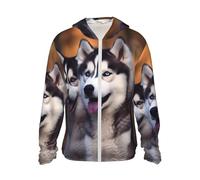 Husky Dog Sunscreen Hoodie - The Best Companion For Lightweight Uv Protection In Outdoor Exploration