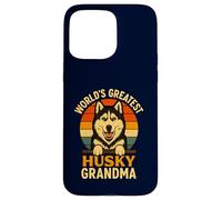 Husky Grandma Vintage Dog Lover World’s Greatest Case for iPhone 15 Pro Max
