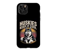 Husky Huskies Keep It Cool Siberian Dog Case for iPhone 11 Pro