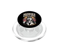 Husky Huskies Keep It Cool Siberian Dog PopSockets PopGrip for MagSafe