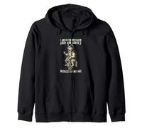 Husky I am often mistaken for an adult Sarcastic Zip Hoodie