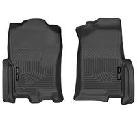 Husky Liners - 18391 Fits 2007-10 Ford Expedition, 2007-10 Lincoln Navigator Weatherbeater Front Floor Mats Black