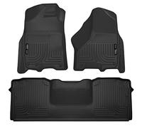 Husky Liners 99041 Fits 2010-18 Dodge Ram 2500/3500 Mega Cab Weatherbeater Front & 2nd Seat Floor Mats