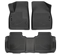 Husky Liners 99141 Black Front and 2nd Seat Floor Liner (Fits 17-17 XT5/Acadia)