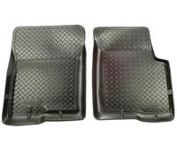 Husky Liners Classic Style Series | 1995-2004 Toyota Tacoma Access Cab/Standard Cab | Front Floor Liners, Black | 35111