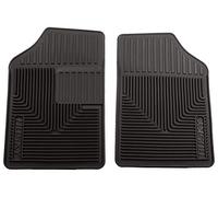 Husky Liners Custom Fit Heavy Duty Rubber Front Floor Mat - Pack of 2 (Black)