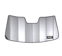 Husky Liners - Custom Fit Sunshade | Fits 2015-2024 Ford F-150 (includes 22-23 Lightning SuperCrew) 2017-2024 F-250, F-350, Silver | 97007