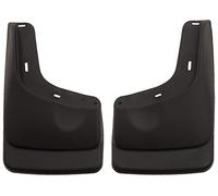 Husky Liners Fits 2004-14 Ford F-150 - with OEM Fender Flares and with running boards Custom Front Mud Guards,Black,56591