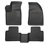 Husky Liners Fits 2015-16 Chrysler 200 Weatherbeater Front & 2nd Seat Floor Mats,Black,99071