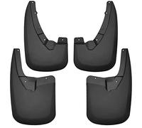 Husky Liners - Front & Rear Mud Guards | 2009-2023 Ram 1500/Ram 1500 Classic, 2010-2018 Ram 2500/3500 w/Single Rear Wheels & w/out OEM Fender Flares, Front & Rear Set - Black, 4 Pc | 58176