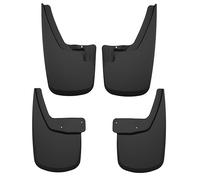 Husky Liners - Front & Rear Mud Guards | Fits 2024 GMC Canyon, Crew Cab (Excludes AT4X Models) - Front & Rear Set - Black, 4 Pcs. | 58326