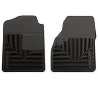 Husky Liners Heavy Duty Floor Mats | Front Floor Mats - Black | 51031 | Fits 2002-2006 Chevrolet Suburban/GMC Sierra 1500/2500/Tahoe/Cadillac Escalade, 1999-2007 Chevrolet Silverado, and more 2 Pcs