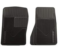 Husky Liners Heavy Duty Floor Mats | Front Floor Mats - Black | 51071 | Fits 1995-2005 Chevrolet Blazer/Cavalier/Sunfire, 1987-2004 Mustang, and more 2 Pcs