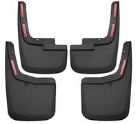 Husky Liners Mud Guards | Front and Rear Mud Guards - Black | 58456 | Fits 2015-2020 Ford F-150 w/OEM Fender Flares 4 Pcs