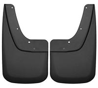 Husky Liners Mud Guards | Rear Mud Guards - Black | 57891 | Fits 2014-2018 GMC Sierra 1500, 2019 GMC Sierra 1500 Limited, 2015-2019 GMC Sierra 2500/3500 HD w/Single Rear Wheels 2 Pcs